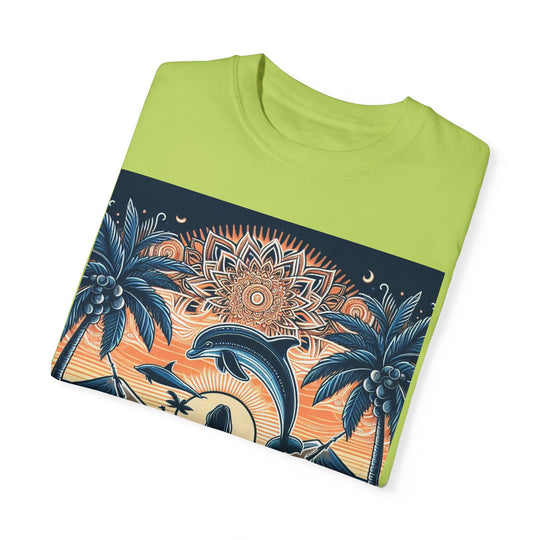 Élevez votre garde-robe avec le t-shirt Palm Tree 1717 Comfort Colors